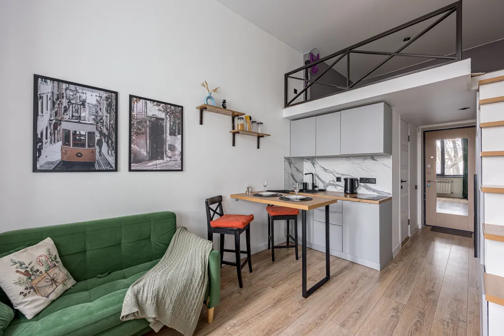 Квартира Квартира Уютная студия — Москва