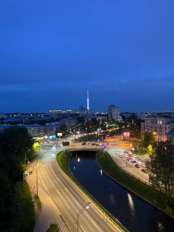 Квартира Квартира У метро, вид на воду, близко центр и Крестовский — Санкт-Петербург
