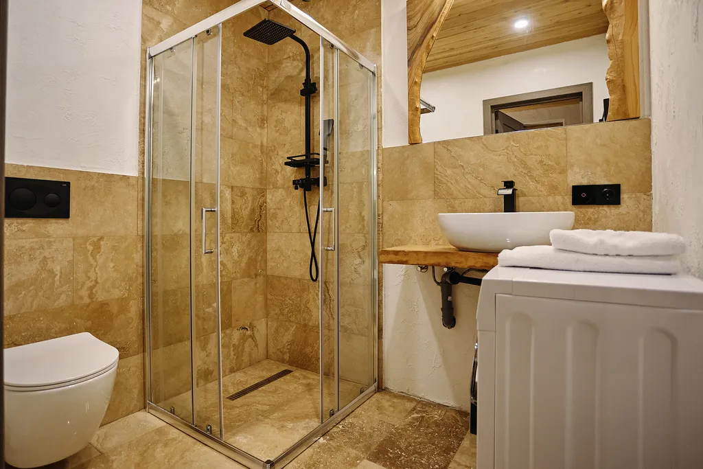 Студия Воздух с классной кухней в гостевом доме Пентакли в Красной Поляне