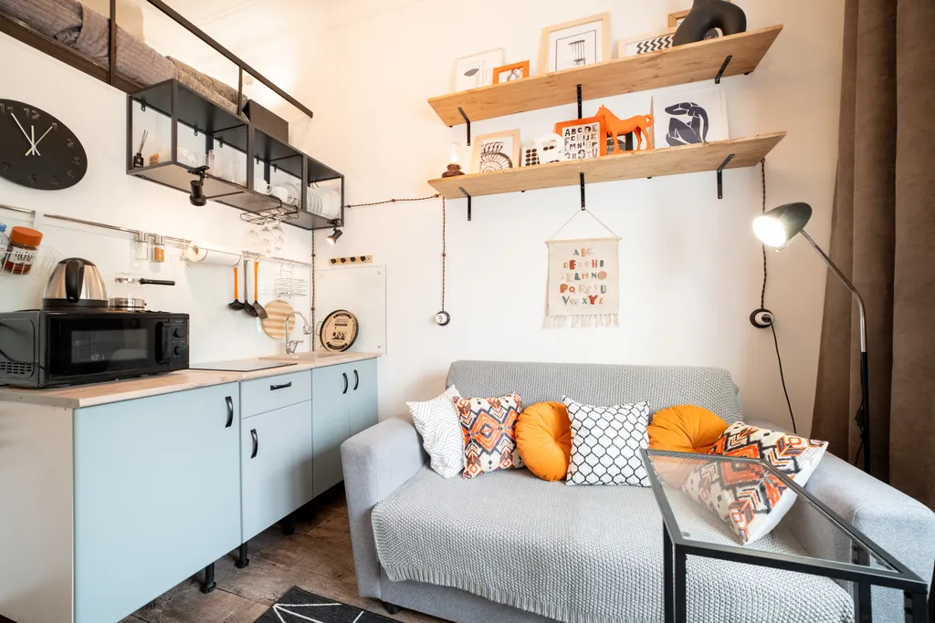 Квартира Квартира Питерская студия в центре Красноярска — Красноярск