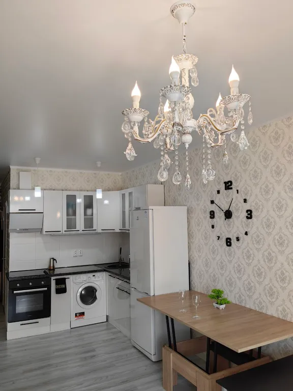 Уютная студия с видом на город