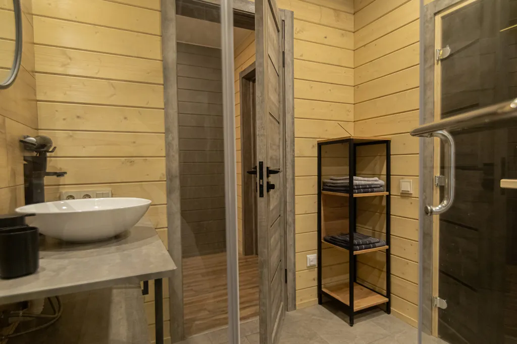 Коттедж с сауной и террасой