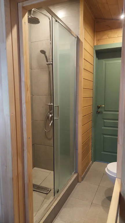 Домик на горе с сауной