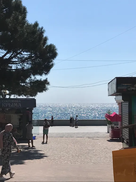 Апартамент на первой линии на самом берегу Черного моря