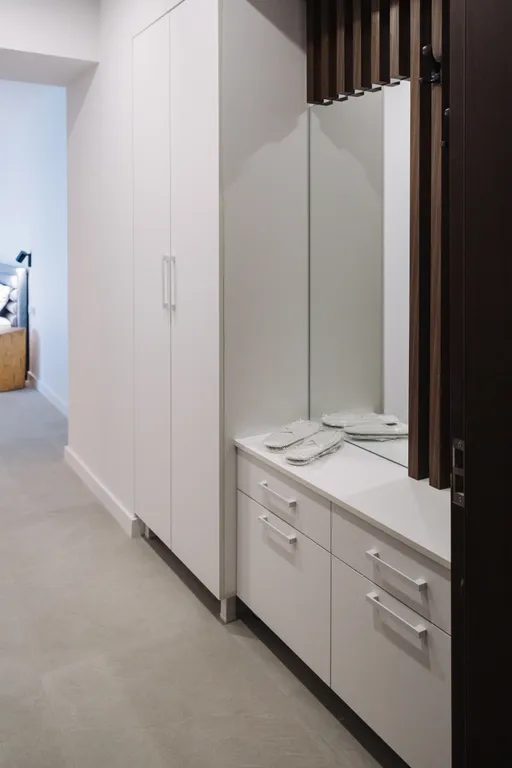 Апартамент с панорамной ванной рядом с морем