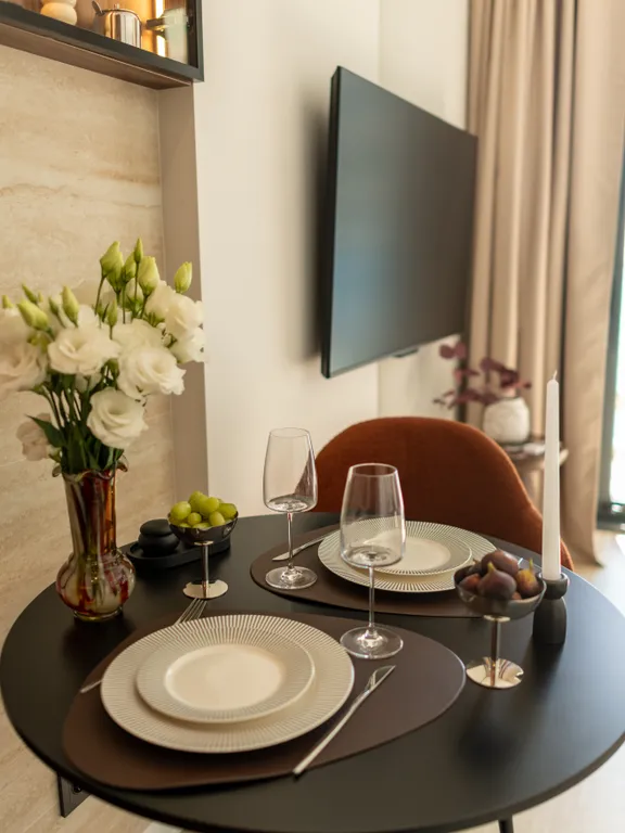 Апартаменты с балконом и видом на море