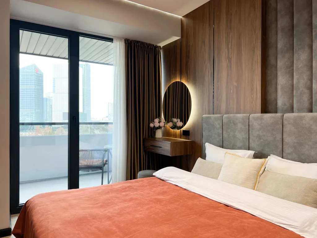 Элегантная студия с панорамным видом на Ташкент Сити