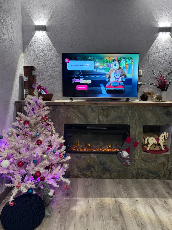 Квартира "Охта  Адвент" 53 м. "Лес" с камином у курорта — аренда посуточно в Мистолово