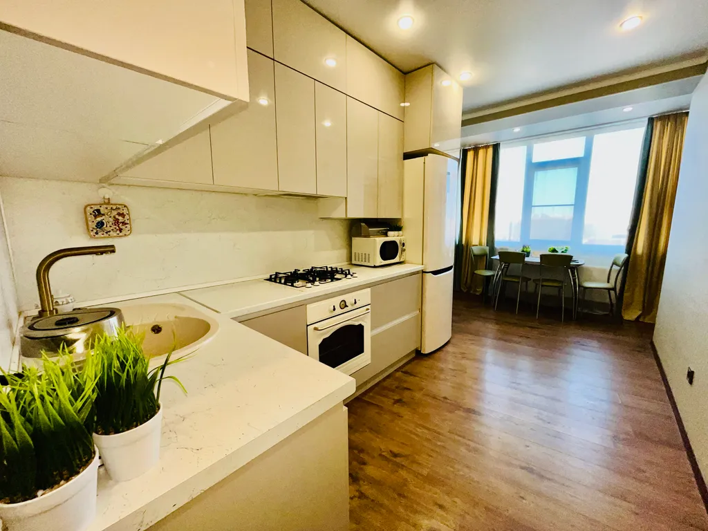 Квартира Просторная квартира с дорогим ремонтом и шикарным видом — Анапа