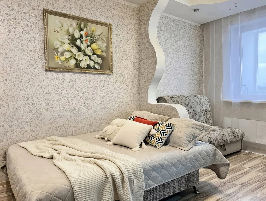 1-комнатная квартира на Правом берегу не берем оплату за уборку