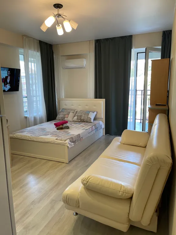 Уютная студия с видом на море