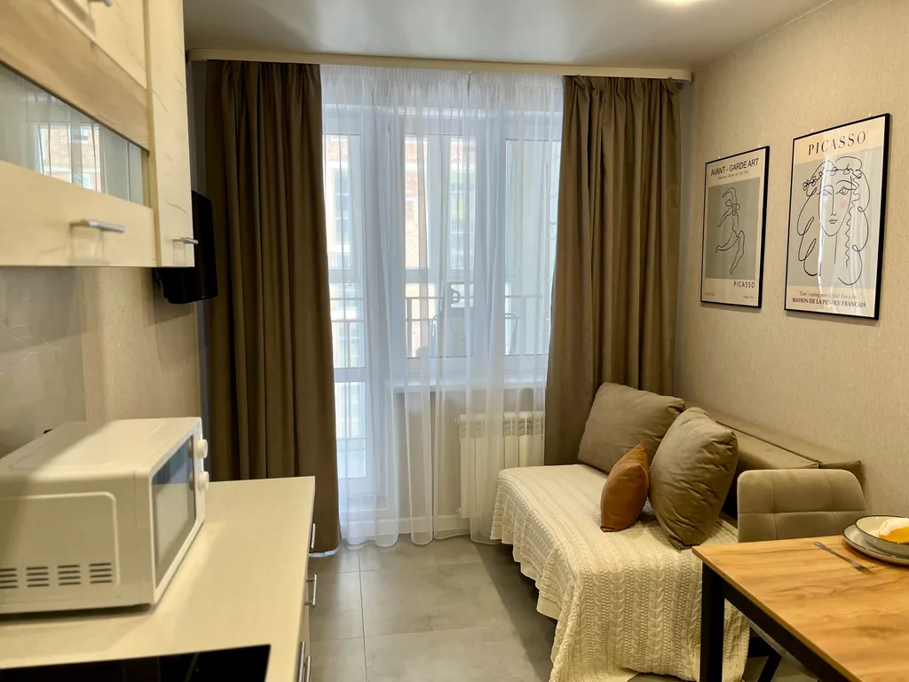 Уютная квартира в элитном доме рядом с ледовым дворцом Уфа -Арена