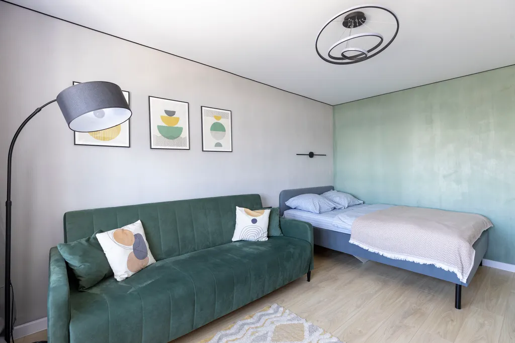 Уютная квартира с видом на горы и озеро