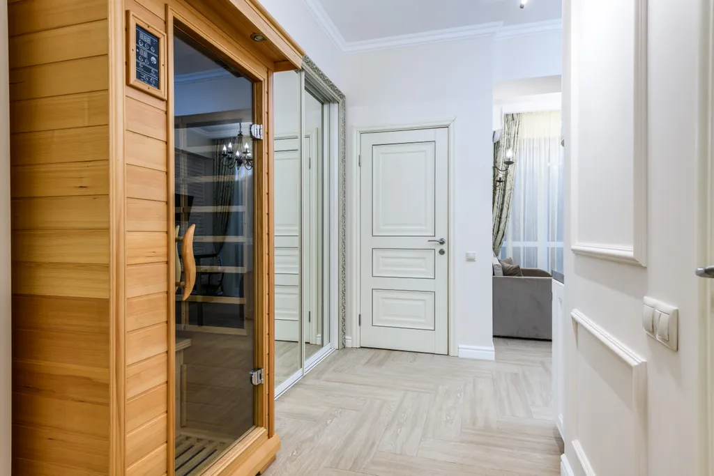 Апартамент с личной сауной