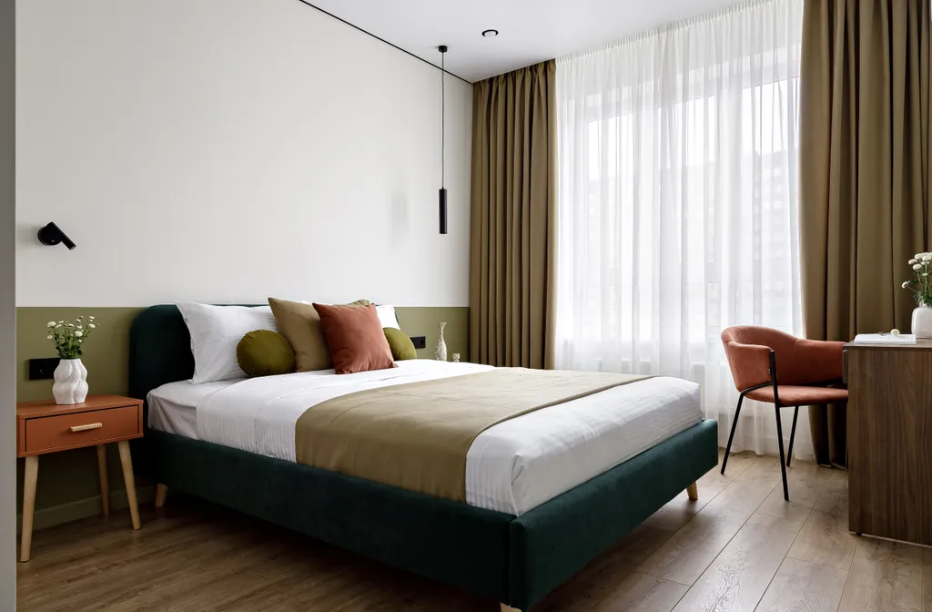 Квартира Двухкомнатные апартаменты LikeHome Олива рядом с парком Галицкого — аренда посуточно в Краснодар