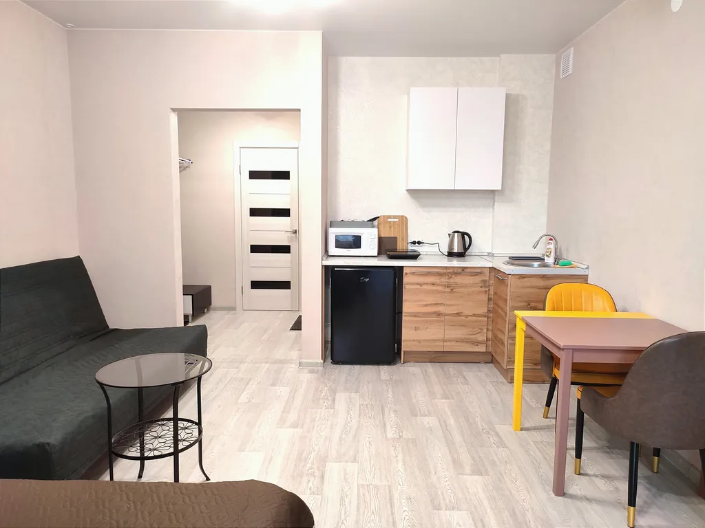 Квартира Квартира Современная студия в Арбан-смарт на Краснодарской — Красноярск