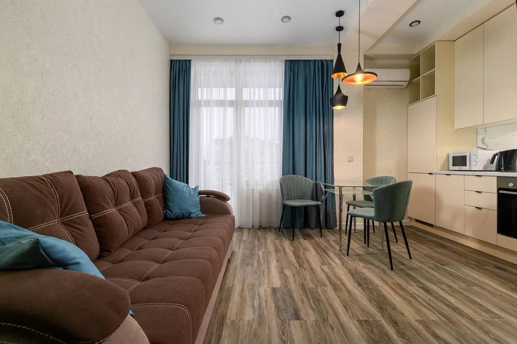 Студия с невероятным видом на горы