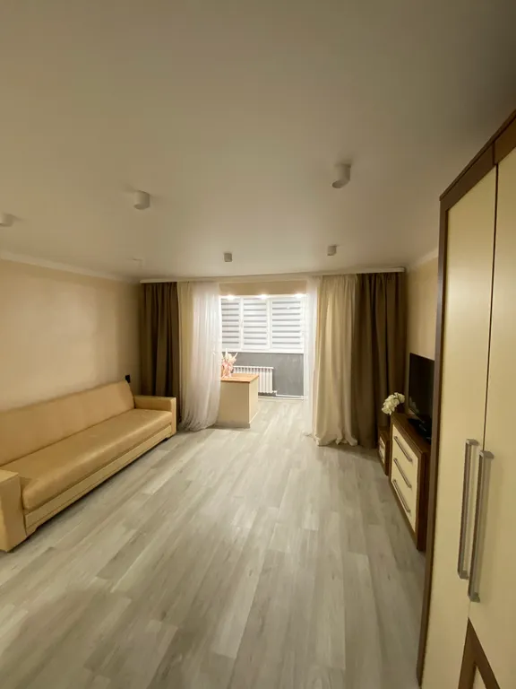 Уютная однокомнатная квартира с ремонтом