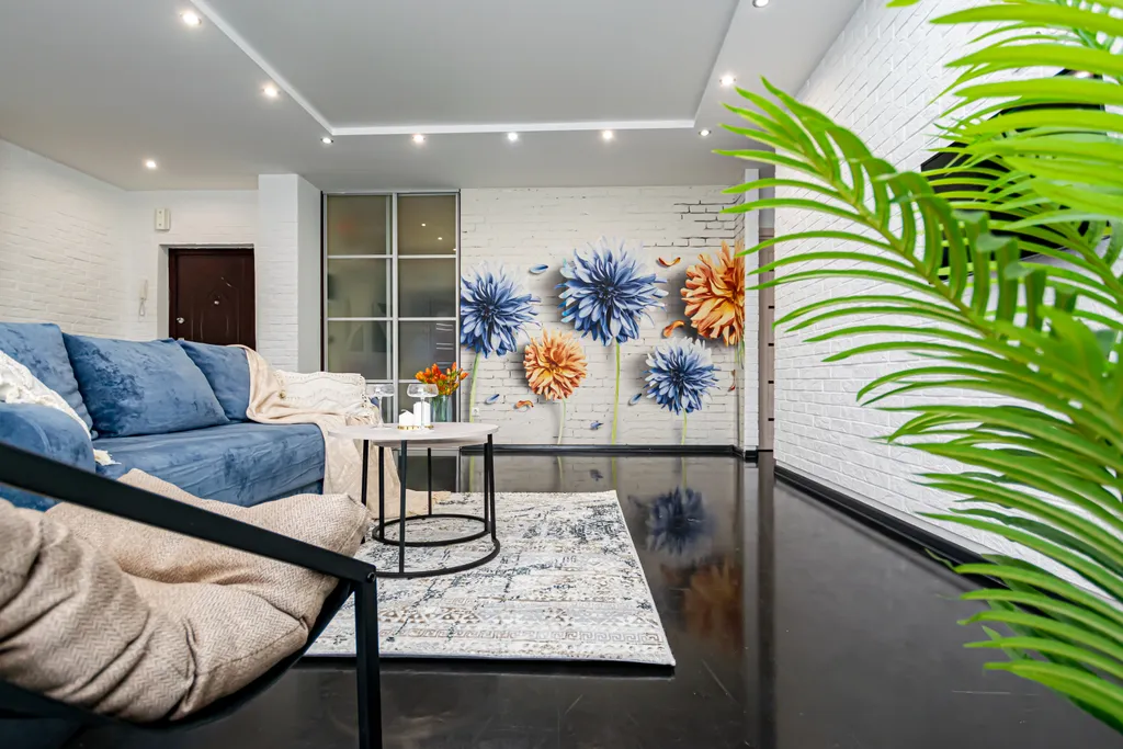 Современная и просторная квартира в центре города