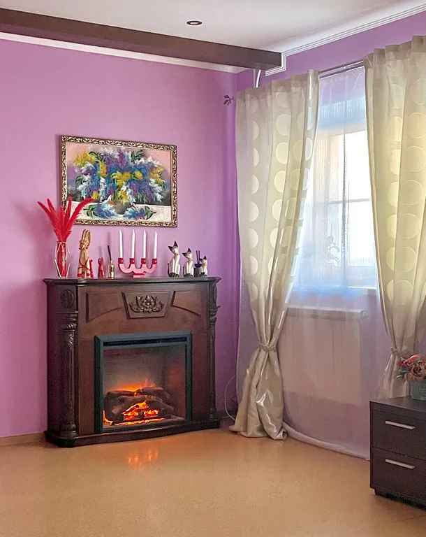 Двухуровневая мансарда с видом на Замок