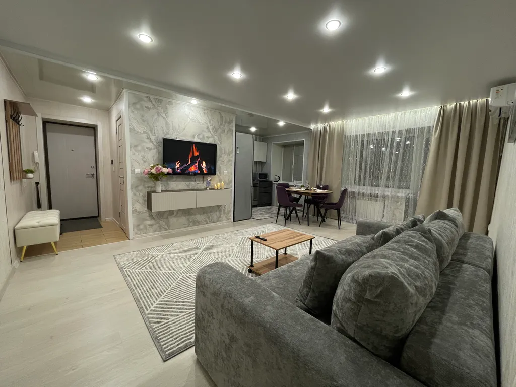 Уютная трёхкомнатная квартира в центре города