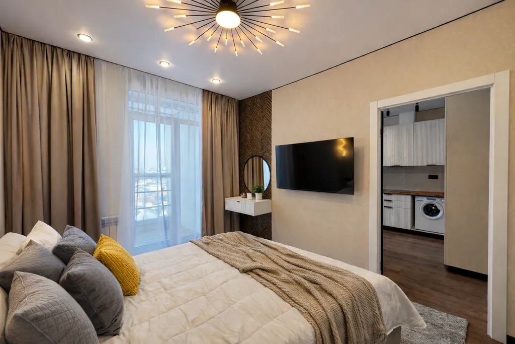 Уютная еродвухкоматная квартира в центре города