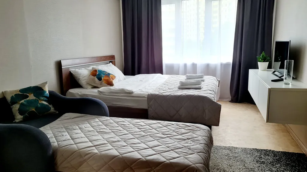 Уютная студия с видом на море