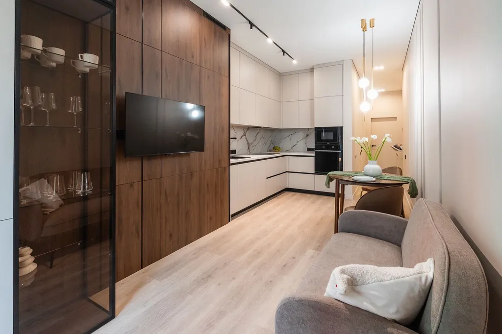 Апартаменты с видом на Парк Победы