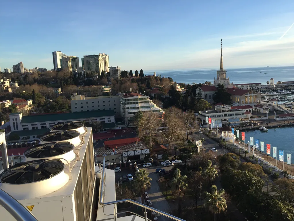 Апартаменты с 2-мя спальнями с видом на яхты