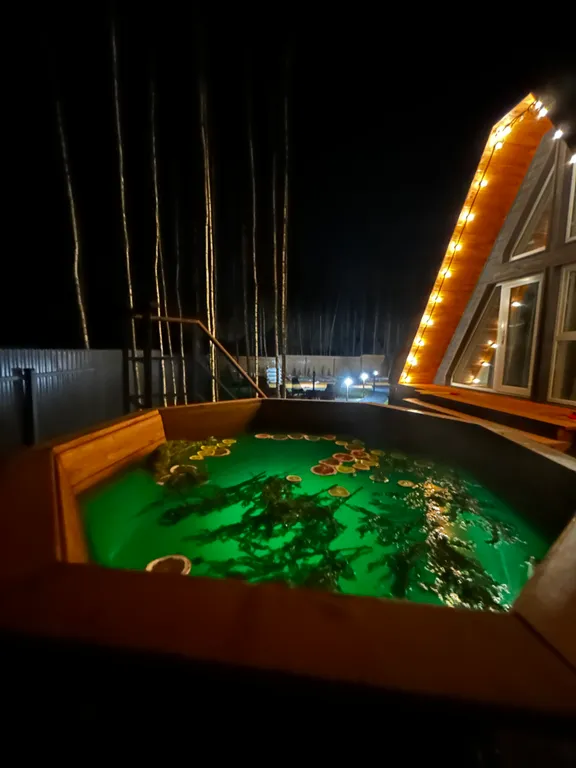 Дом с чаном и баней возле горнолыжки Сорочаны