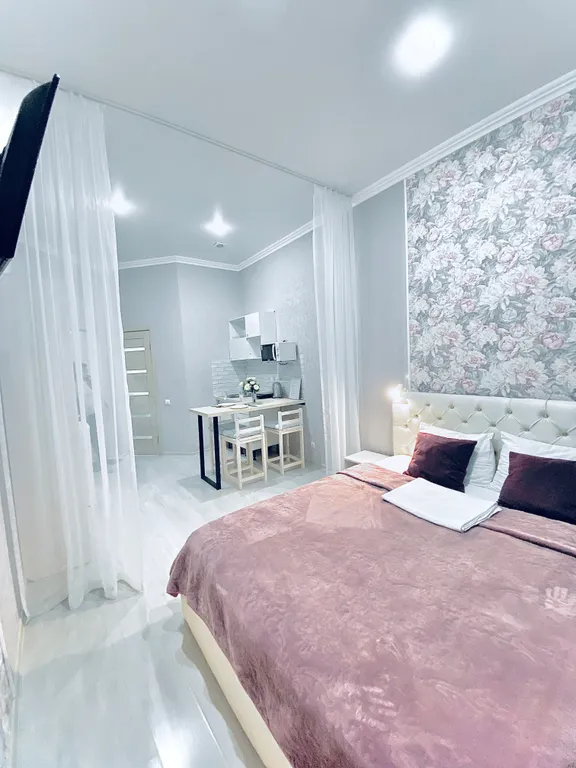 Квартира Квартира Новая комфортная студия возле озера — Горячий Ключ