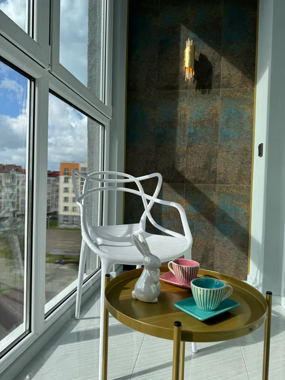 Яркая и современная квартира около Западного пляжа