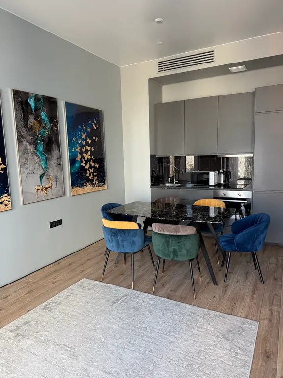 Neva City 43 этаж 51 м2 панорамный вид на небоскребы и город