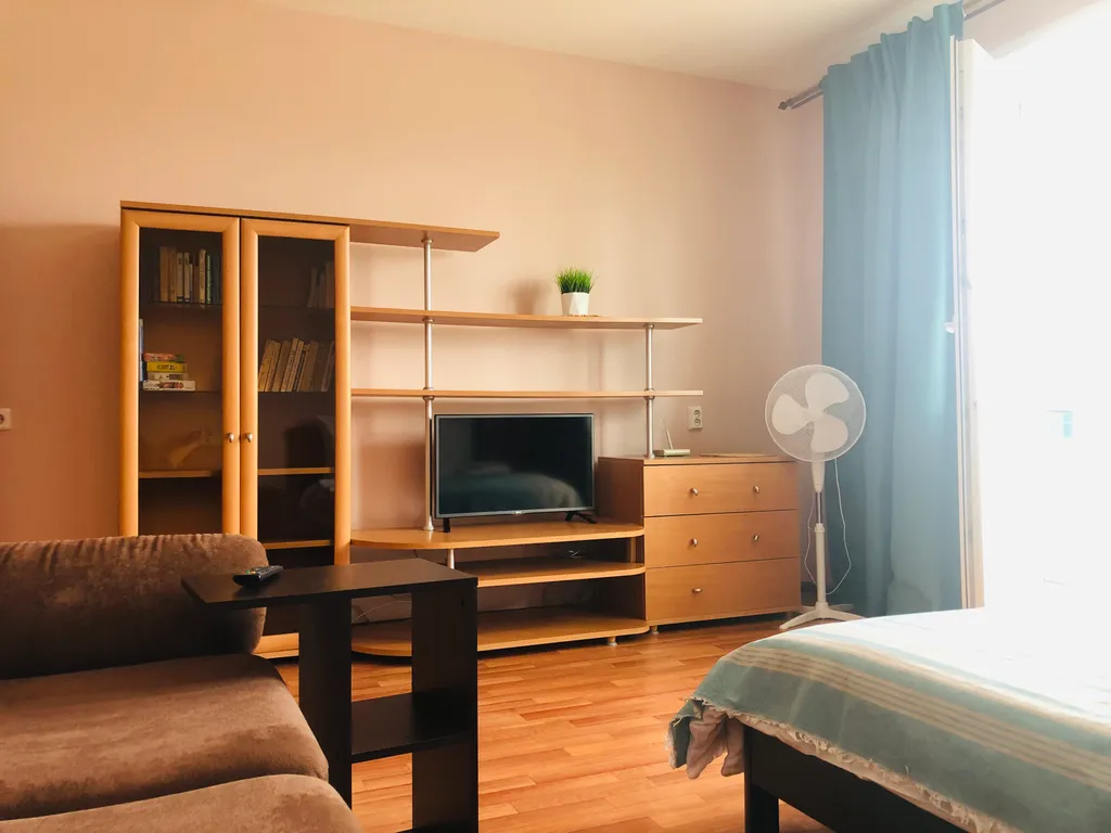 Квартира Квартира с большой кухней и диваном, Татышев пешком в 15-20 минутах — Красноярск