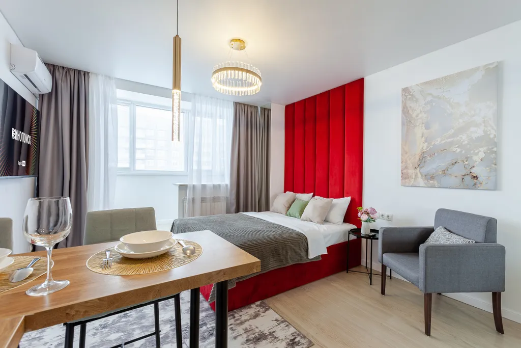Квартира Апартаменты RentPlaza c дизайн ремонтом — Самара