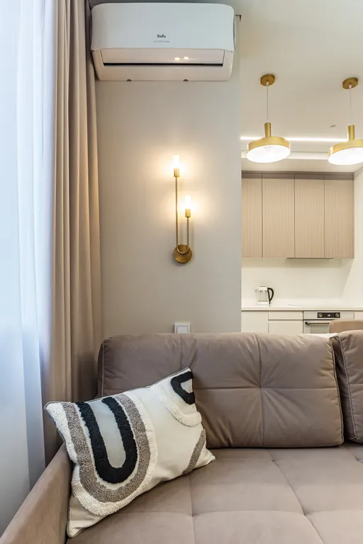 Дизайнерская евродвушка на 4 человека в центральной части города