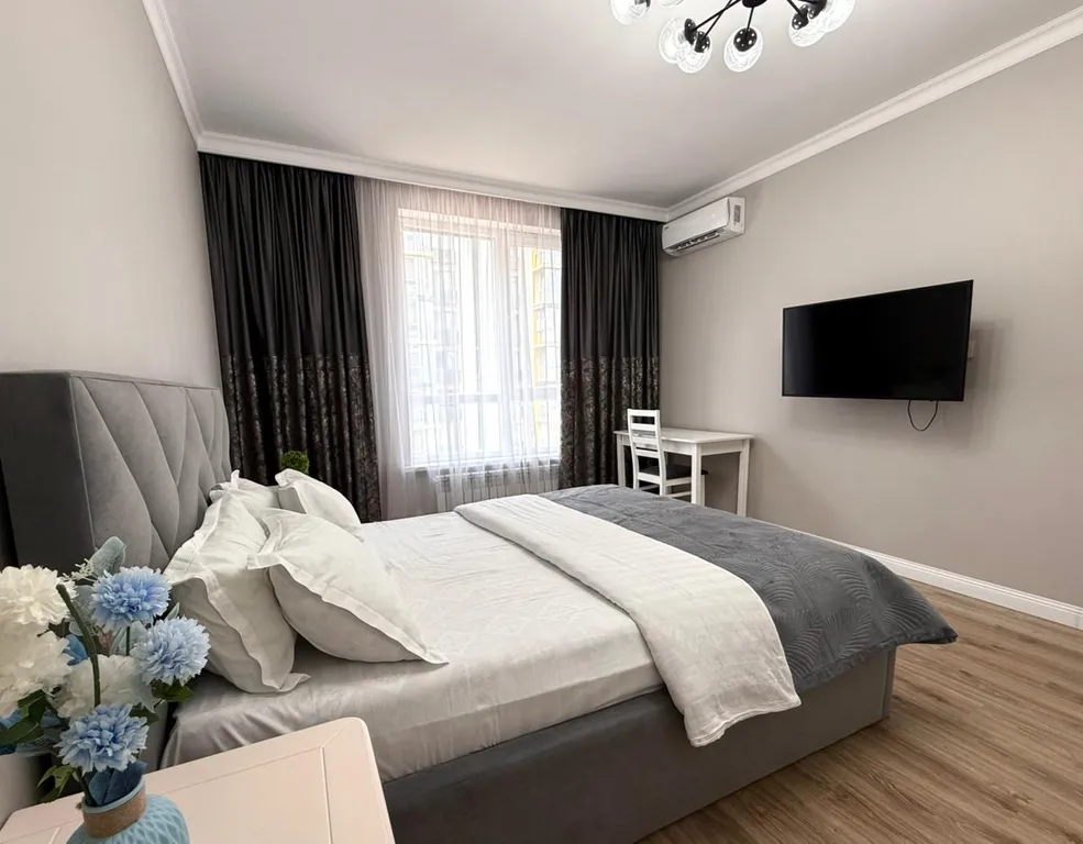 Квартира Уютная квартира в ЖК «Раимбек» центр, метро & питьевая вода в подарок — Алматы