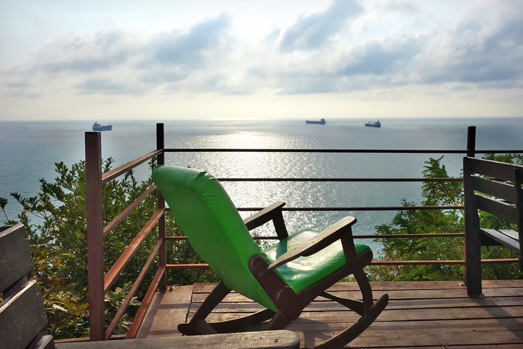 Коттедж Уютная вилла с потрясающим видом на море — Гизель-Дере