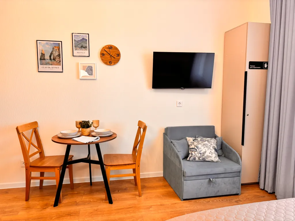 Просторная студия в новом ЖК