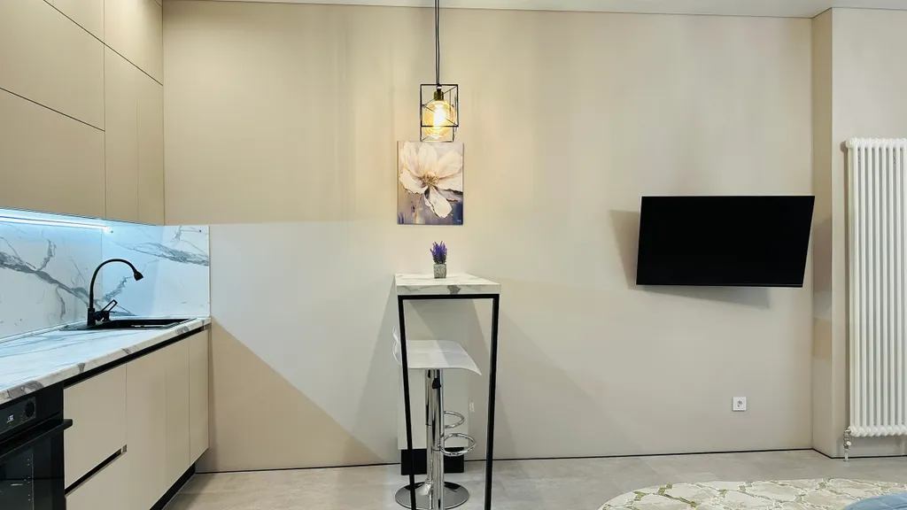 Студия с видом на центр