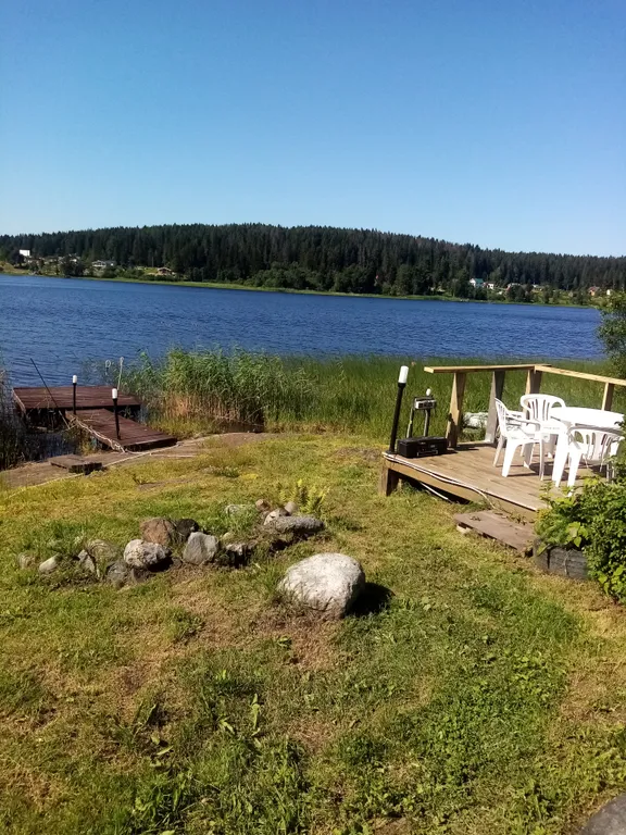 Домик с отдельным входом и красивым видом из окна со всеми удобствами