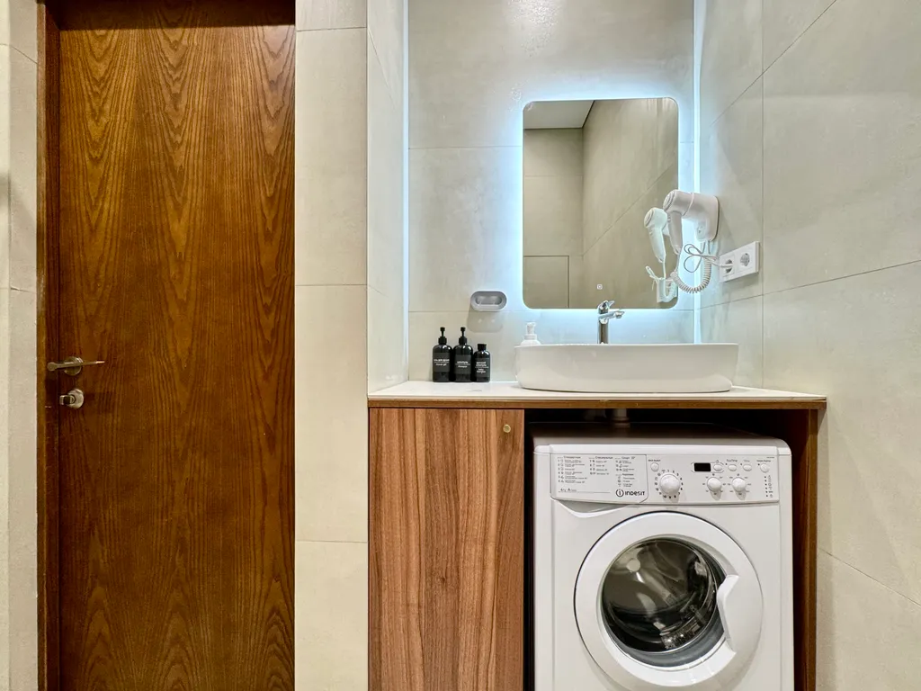 Квартира Квартира Люкс с видом на море и реку с балконом — Лазаревское