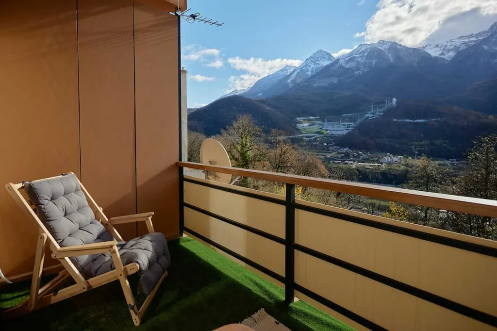 Шале художника с невероятно красивым видом