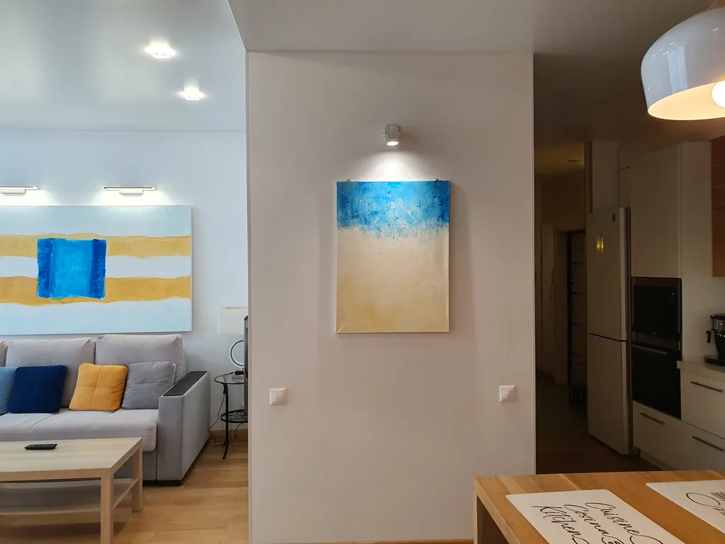 Апартаменты в центре города с прекрасным видом на золотой мост