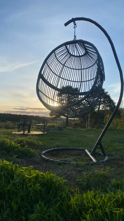 Дом с видом на озеро без соседей