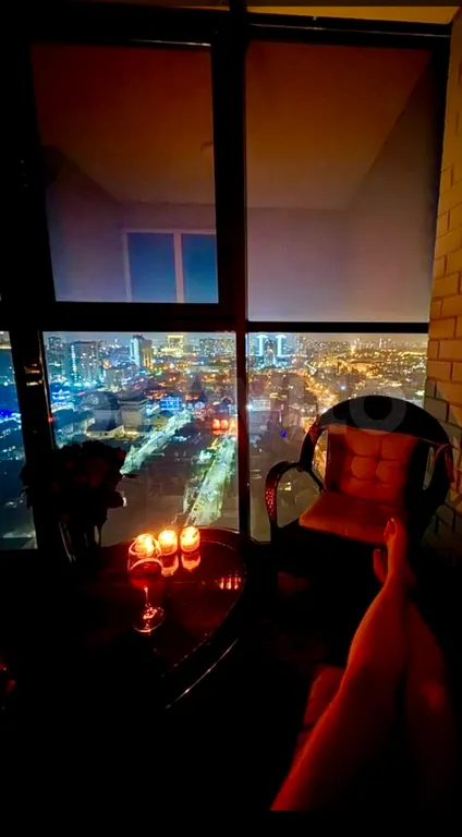 Квартира Шикарная квартира с панорамным видом 22 этаж — Краснодар