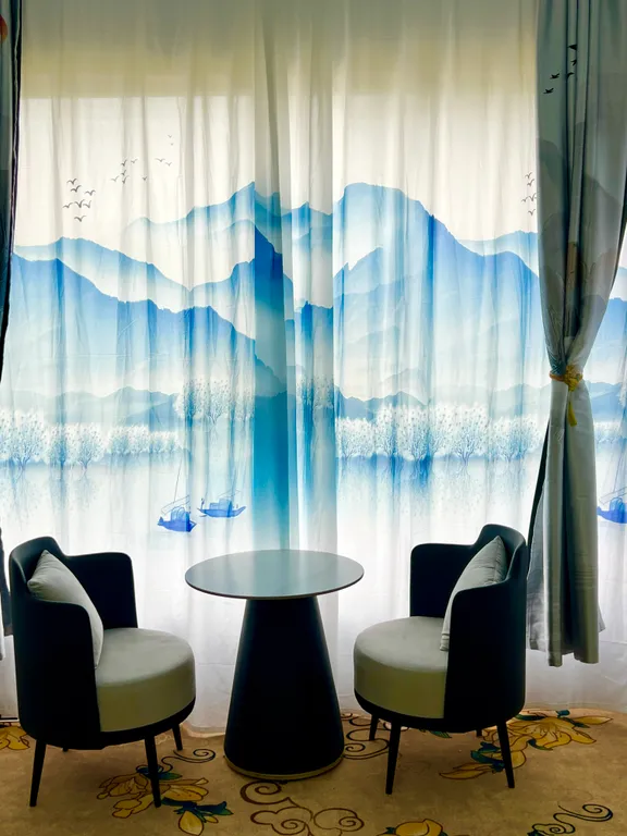 База отдыха Хэйлун Дом №6 Санья вид на озера