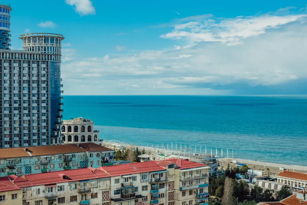 Студия с видом на море