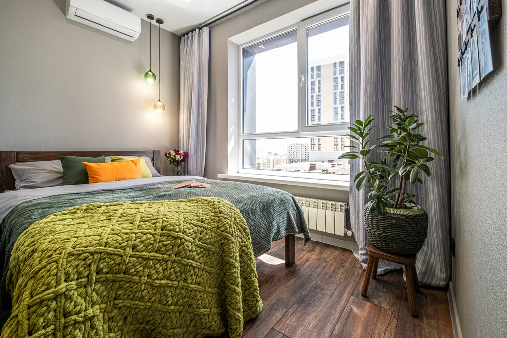 Квартира с уникальным дизайном и творческой концепцией