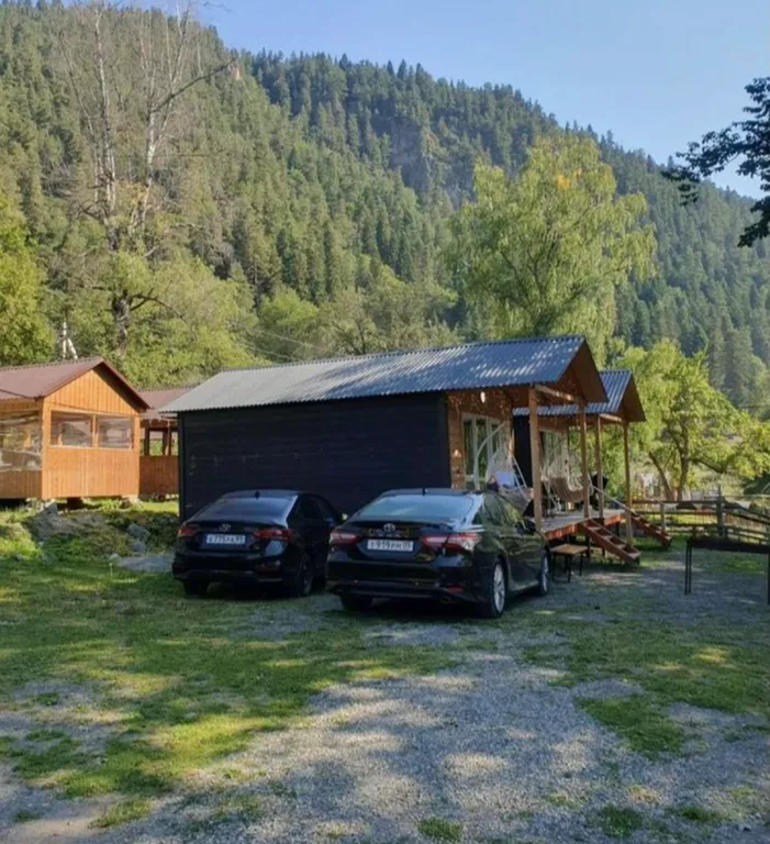 Коттедж Уютные домики с видом на горы и баня на дровах — Архыз